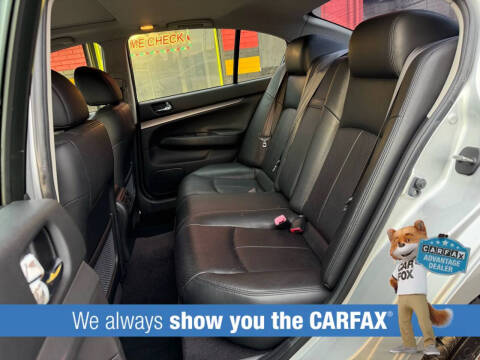 2011 Infiniti G37 Sedan