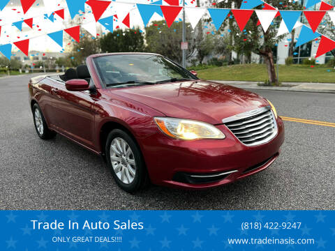 2012 Chrysler 200 Convertible for sale at Trade In Auto Sales in Van Nuys CA