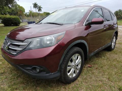 2013 Honda CR-V for sale at AUTO COLLECTION OF SOUTH MIAMI in Miami FL