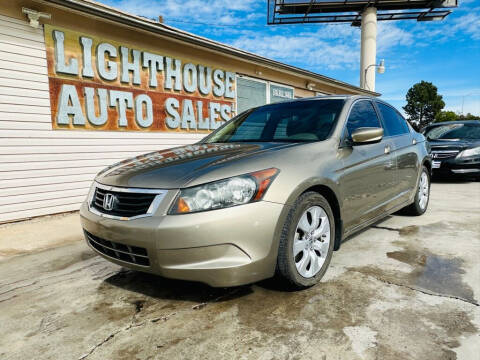 2008 Honda Accord for sale at Lighthouse Auto Sales LLC in Grand Junction CO