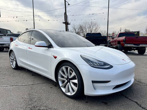 2020 Tesla Model 3 for sale at Lion's Auto INC in Denver CO