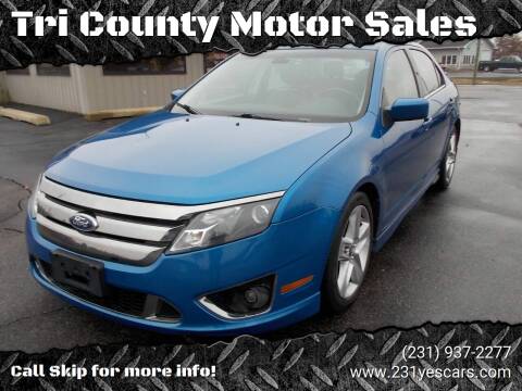2011 Ford Fusion for sale at Tri County Motor Sales in Howard City MI