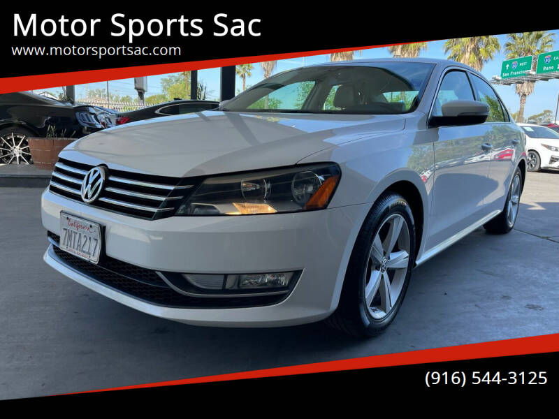 2015 Volkswagen Passat for sale at Motor Sports Sac in Sacramento CA