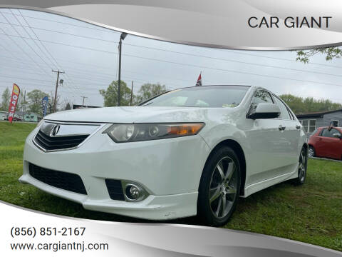 2012 Acura TSX for sale at Car Giant in Pennsville NJ