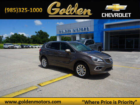 2018 Buick Envision for sale at GOLDEN MOTORS in Cut Off LA