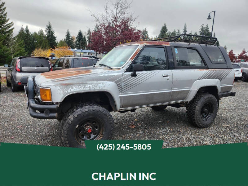 1988 Toyota 4Runner SR5 V6