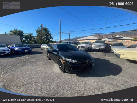 2018 Honda Civic for sale at Silver Star Auto in San Bernardino CA