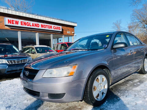 2006 Hyundai Sonata for sale at New England Motor Cars in Springfield MA