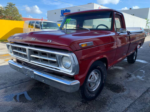 1971 Ford Pick Up for sale at Florida Auto Wholesales Corp in Miami FL