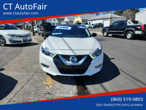 2016 Nissan Maxima for sale at CT AutoFair in West Hartford CT