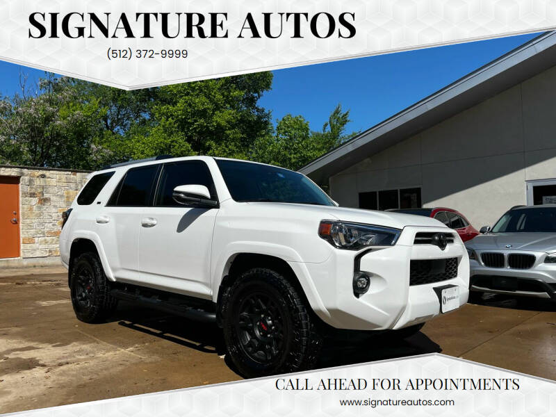 2022 Toyota 4Runner for sale at Signature Autos in Austin TX