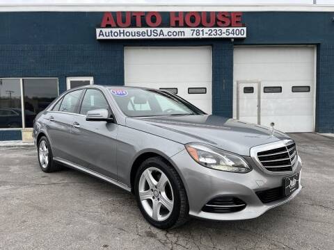2014 Mercedes-Benz E-Class for sale at Auto House USA in Saugus MA