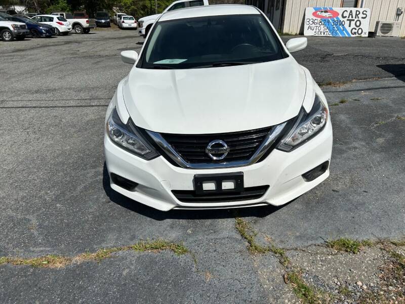 2018 Nissan Altima for sale at Cars To Go Auto Sales & Svc Inc in Ramseur NC
