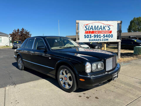 2001 Bentley Arnage for sale at Woodburn Trailers - Siamak's Car Company llc in Woodburn OR