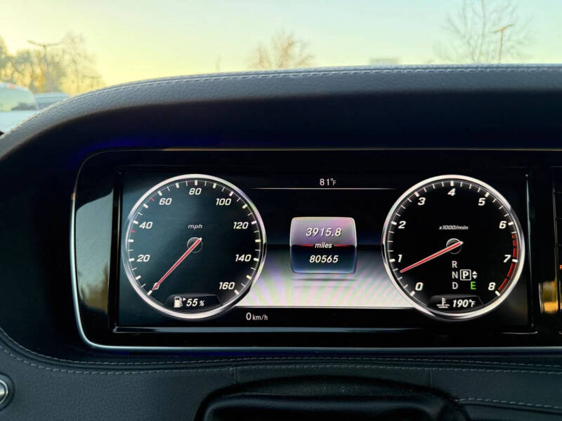 2016 Mercedes-Benz S-Class S 550