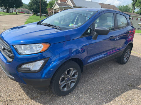 2018 Ford EcoSport for sale at MYERS PRE OWNED AUTOS & POWERSPORTS in Paden City WV