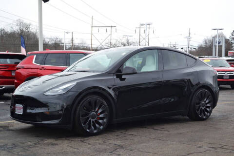 2022 Tesla Model Y for sale at Michaud Auto in Danvers MA