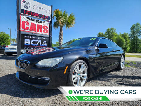 2014 BMW 6 Series for sale at Let's Go Auto Of Columbia in West Columbia SC