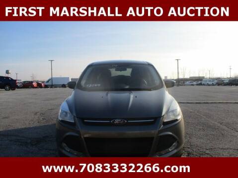 2014 Ford Escape for sale at First Marshall Auto Auction in Harvey IL