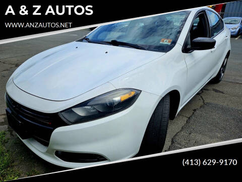 2015 Dodge Dart for sale at Southwick Motors in Southwick MA