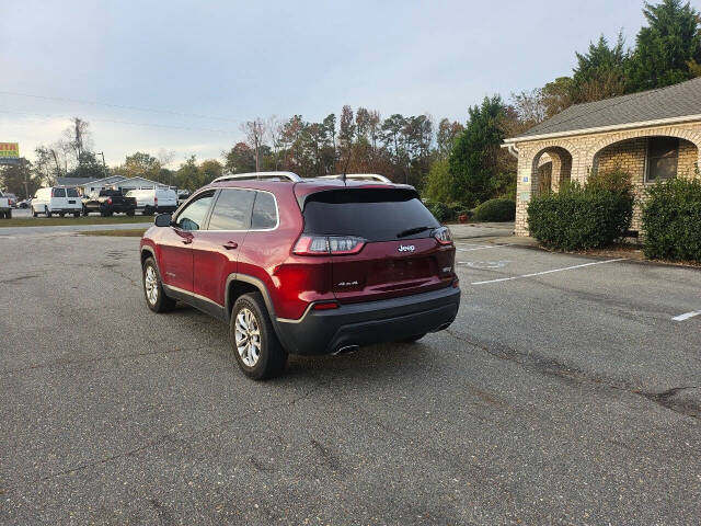 2019 Jeep Cherokee for sale at MT CAR SALES INC in Goldsboro, NC