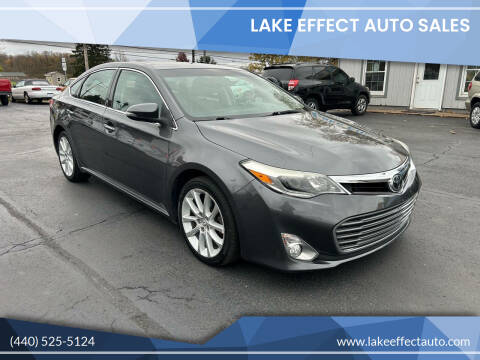 2015 Toyota Avalon for sale at Lake Effect Auto Sales in Chardon OH