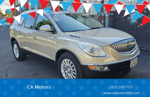 2012 Buick Enclave for sale at CA Motors in Livermore CA