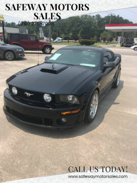 2006 Ford Mustang for sale at Safeway Motors Sales in Laurinburg NC