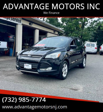 2014 Ford Escape for sale at ADVANTAGE MOTORS INC in Edison NJ