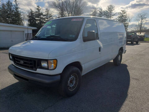 2003 Ford E-Series Cargo for sale at BACKYARD MOTORS LLC in York PA