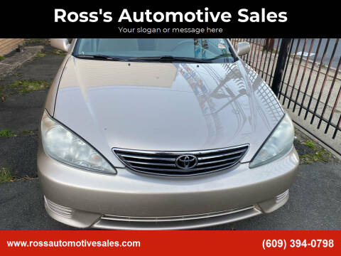 2005 Toyota Camry for sale at Ross's Automotive Sales in Trenton NJ