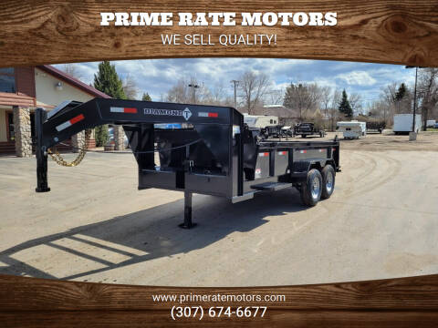 2021 Diamond-T 14' Goose-Neck Dump Trailer