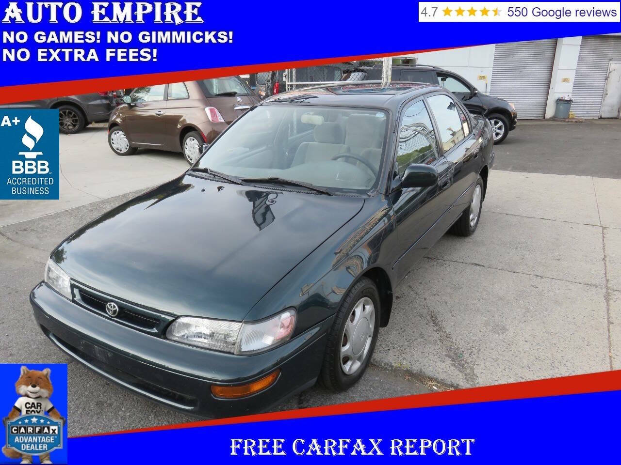 1997 Toyota Corolla For Sale In Rochelle Park, NJ