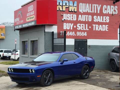 2021 Dodge Challenger for sale at RPM Quality Cars in Detroit MI