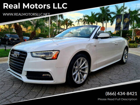 2015 Audi A5 for sale at Real Motors LLC in Clearwater FL