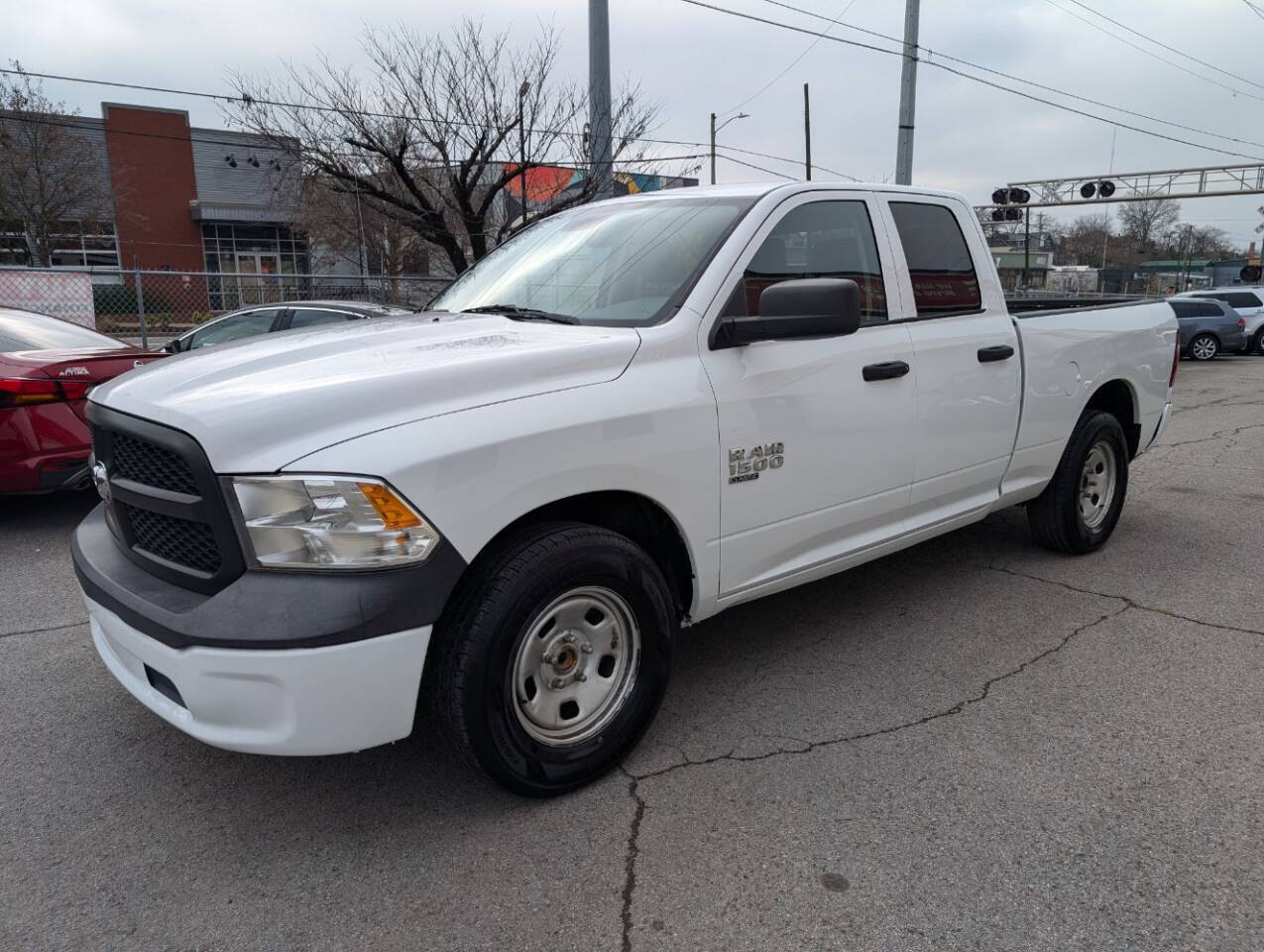 White 2019 Ram 1500 Classic Tradesman 4x2 Tradesman 4dr Quad Cab 6.3 ft. SB Pickup 1