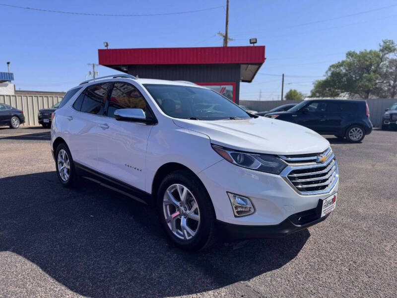 Used 2018 Chevrolet Equinox Premier with VIN 2GNAXMEV7J6301960 for sale in Lubbock, TX