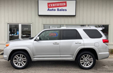 2010 Toyota 4Runner for sale at Certified Auto Sales in Des Moines IA