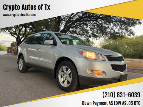 2012 Chevrolet Traverse for sale at Crypto Autos of Tx in San Antonio TX