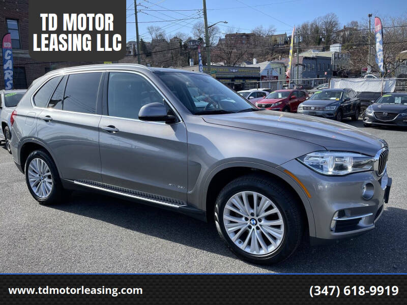 2016 BMW X5 for sale at TD MOTOR LEASING LLC in Staten Island NY