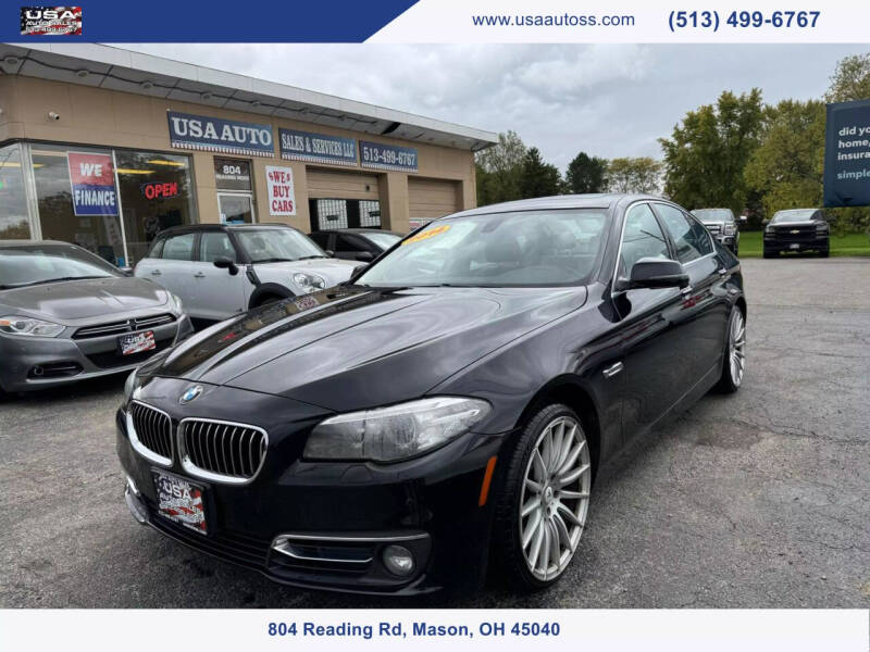 2014 BMW 5 Series for sale at USA Auto Sales & Services, LLC in Mason OH