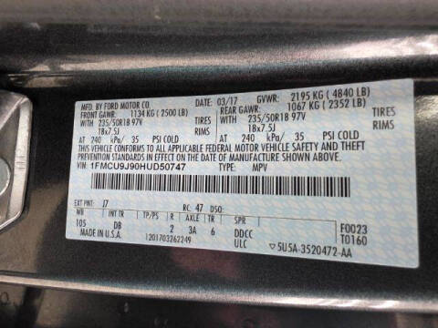 2017 Ford Escape Titanium