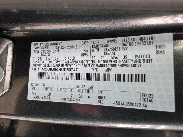 2017 Ford Escape Titanium