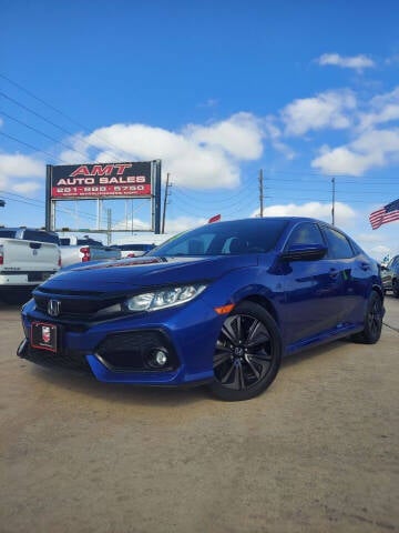 2018 Honda Civic for sale at AMT AUTO SALES LLC in Houston TX