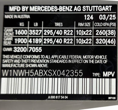 2025 Mercedes-Benz G-Class AMG G 63