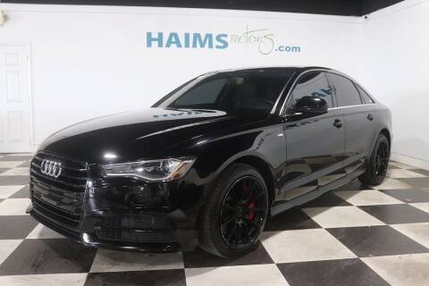 2018 Audi A6 for sale at Haims Motors Miami in Miami Gardens FL