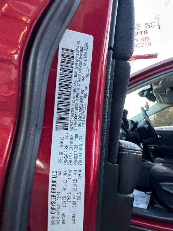 2015 Jeep Cherokee Sport