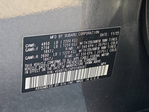 2023 Subaru Outback Onyx Edition