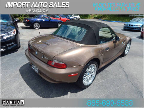 2001 BMW Z3 3.0i