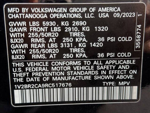 2024 Volkswagen Atlas SEL 4Motion
